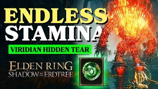 Elden Rings Endless Stamina Item How to get Viridian Hidden Tear Shadow of the Erdtree [upl. by Camille]