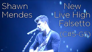 Shawn Mendes  New Live High Falsetto C5G5 2016 [upl. by Christan681]