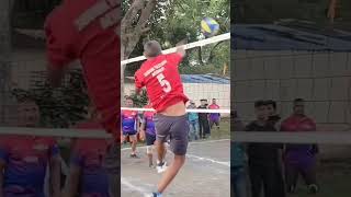 first team of tournament 2024 katarnak shot 😱volleyballviralreels shortsvideo popular [upl. by Yelnet177]