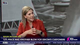 SAs electricity crisis  12 price hike another blow for Eskoms customers [upl. by Norrag]