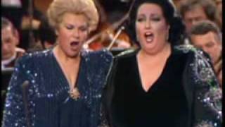 Montserrat Caballé amp Marilyn Horne  Serbami ognor Semiramide  Rossini [upl. by Gnas6]