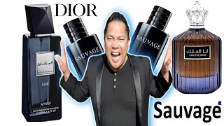 AFNAN Modest Une Pour Homme VS ARD AL ZAAFARAN I am The King  Dior Sauvage Clone Comparison [upl. by Yelrihs]