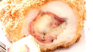 HOW TO MAKE A CHICKEN CORDON BLEU  Gregs Kitchen [upl. by Lustig309]