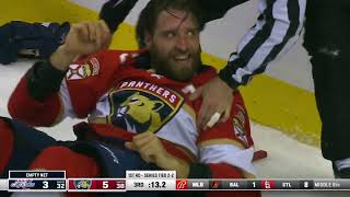 Aaron Ekblad Drops The Gloves With Anthony Mantha [upl. by Barabbas]