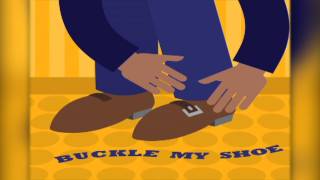 One Two Buckle My Shoe Animated  Mother Goose Club Playhouse Kids Song [upl. by Sewole]