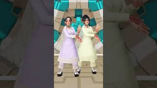 Girls cartoon dance music song merehaathmein [upl. by Yeknarf260]