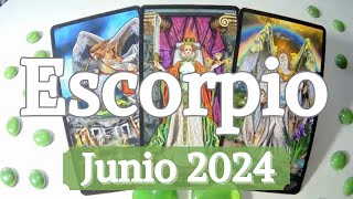 ESCORPIO SE HACE JUSTICIA Tarot Junio 2024 [upl. by Nowaj]