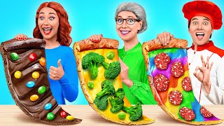 Me vs Grandma Cooking Challenge  Funny Food Situations by Multi DO Challenge [upl. by Eila]