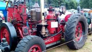 Tractor KROMHOUT M2 built 1925 in Panningen NL July 28th 2013 [upl. by Ballou391]