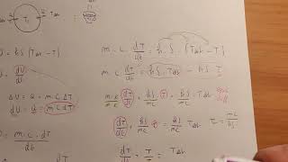 TERM SPE COMMENT RÉSOUDRE une ÉQUATION DIFFÉRENTIELLE en THERMODYNAMIQUE [upl. by Ondrea263]