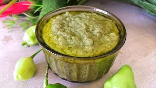 Sauce piquante aux piments verts [upl. by Uke]