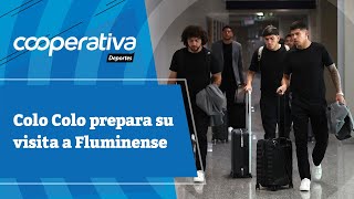 Cooperativa Deportes Colo Colo prepara su visita a Fluminense [upl. by Jentoft403]