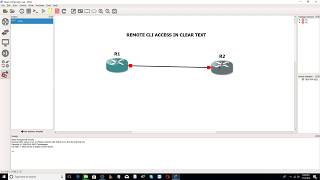 GNS3 LAB Telnet configuration on cisco router [upl. by Gnohp]