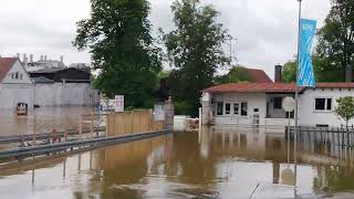 Hochwasser 02062024 Schrobenhausen [upl. by Treblihp]