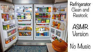 Satisfying Refrigerator Organization  ASMR Version  No Music [upl. by Buttaro958]