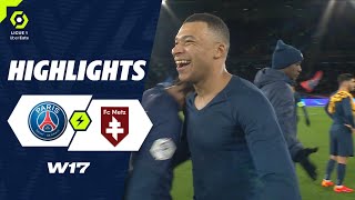 PARIS SAINTGERMAIN  FC METZ 3  1  Highlights  PSG  FCM  20232024 [upl. by Frear]