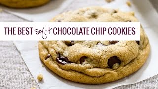 The Best Soft Chocolate Chip Cookies [upl. by Bohman]