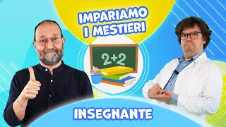 Linsegnante  Impariamo i mestieri con Renatoloscienziato e il Prof Luca  Cosa Farà da Grande [upl. by Bodkin312]