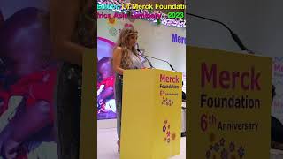 Merck Foundation 10th Edition Africa Asia Luminary 2023 India [upl. by Ilyak]