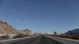 I70 East UT San Rafael Reef Exit 137 To Exit 157 [upl. by Ayikaz]