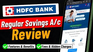 HDFC Bank Account Opening Online Zero Balance Complete Review  HDFC Bank Regular Savings Account [upl. by Dace383]