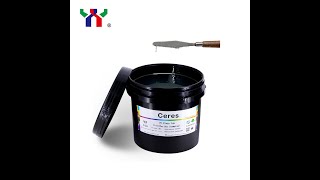 Ceres UV Flexo Ink UV Gloss Varnish For foil stamp flexographic Printing Inks Process [upl. by Greenleaf]