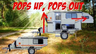 Expandable Trailer Goes Anywhere Kimberly Karavan [upl. by Monjo547]