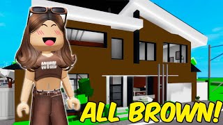 LIVING IN AN ALL BROWN COLORED WORLD IN BROOKHAVEN [upl. by Yelyr133]