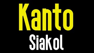 Kanto KARAOKE  Siakol [upl. by Lothar398]