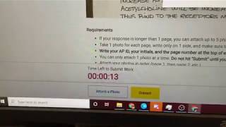 4 SECONDS LEFT TO UPLOAD AP EXAM [upl. by Nalyr]