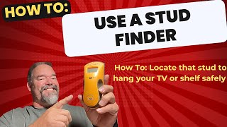 How To Use a Stud Finder [upl. by Sturdivant]