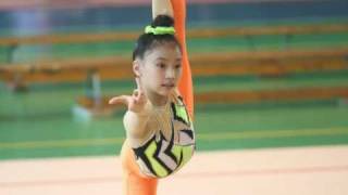 10yearold Elena Shinohara Montage at Moscow Rhythmic Gymnastics 2010 新体操小学生 [upl. by Traci195]