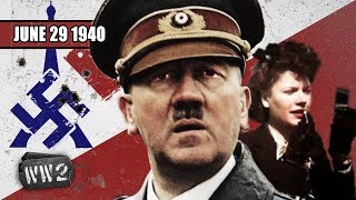 044  Hitler ❤️Paris  German Victory in France  WW2  June 29 1940 [upl. by Landy]