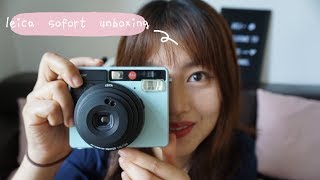 【didi】Leica sofort unboxing莱卡拍立得相机开箱让生活充满幸福回忆感的小物推荐～ [upl. by Ibbed254]