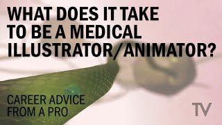 How to Become a Medical IllustratorAnimator Tips from a 20year professional [upl. by Aseiram]