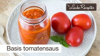 Basis recept tomatensaus [upl. by Nylia]