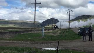 Union Pacific 844 in Cache Junction Utah [upl. by Mart]