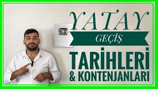 YATAY GEÇİŞ TARİHLERİ YÖK YATAY GEÇİŞ TARİHLERİ VE KONTENJANLARI NEREDE amp NE ZAMAN YAYINLANACAK [upl. by Atselec]