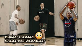 MASTER Your Footwork and Jump Shot  NBA Workout w 2x NBA AllStar Isaiah Thomas [upl. by Bruckner]