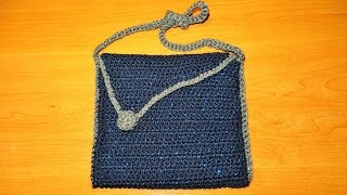 Elegantna heklana torbica Elegant Crochet Handbag [upl. by Idham]