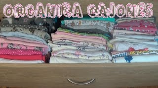 Cómo organizar ropa en cajones │Candy Bu [upl. by Mitchell]