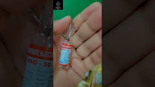 Magnesium Sulphate Injections Uses medicalknowledge trendingshorts sgpgi medicos shorts [upl. by Sesmar]