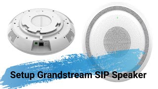 How to register Grandstream Speaker on PBX  VoIP Knowledge [upl. by Eahcim]