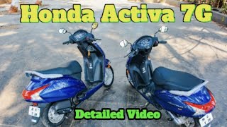 Honda Activa 7G Full Detailed Video  Honda Activa 7g New Model 2024  BH Vehicle Review [upl. by Frasch533]