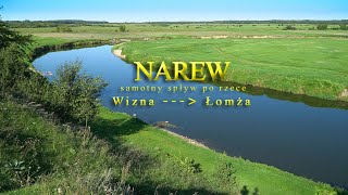 NAREW  Samotny spływ po rzece  WiznaŁomża [upl. by Tomchay]