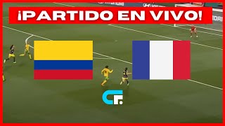 COLOMBIA vs FRANCIA EN VIVO 🏆 JUEGOS OLIMPICOS PARIS 2024 🔥 LINDA CAICEDO TITULAR  GRUPO A [upl. by Alocin]