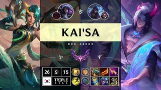 KaiSa ADC vs Aphelios  KR Master Patch 1414 [upl. by Hairehcaz]