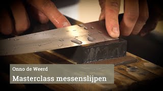 Masterclass Japanse messen slijpen [upl. by Tonye93]