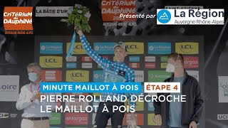 Dauphiné 2022 Stage 4  AURA Polka Dot Jersey Minute [upl. by Jolene205]