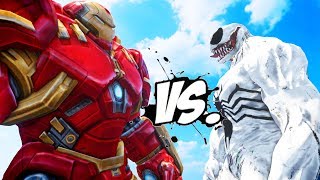 ANTIVENOM VS HULKBUSTER  EPIC SUPERHEROES WAR [upl. by Esyle]